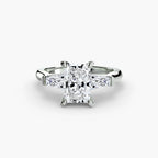 Three-Stone Ring (Baguette Side Stones) 2